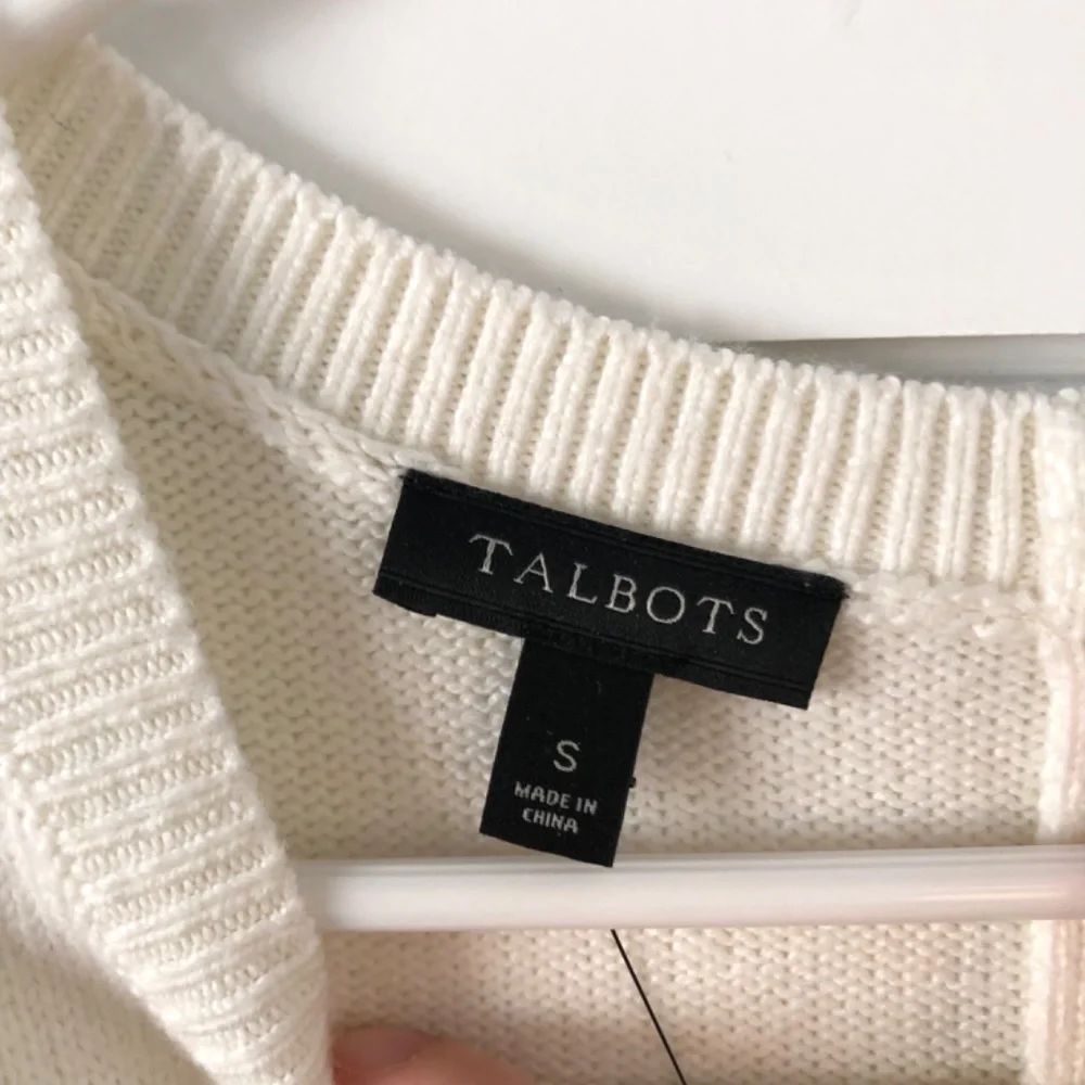 Talbots Snowflake Pullover Sweater - Picture 4 of 5